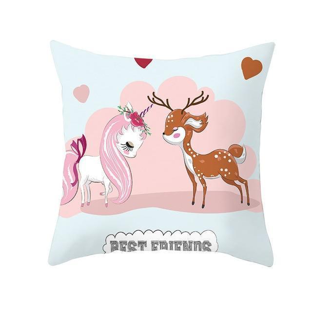 Coussin Deco Bebe Fille | Housse Déco