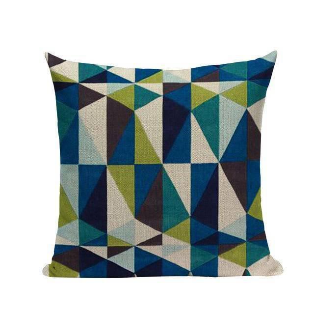Coussin Déco Bleu Roi | Housse Déco
