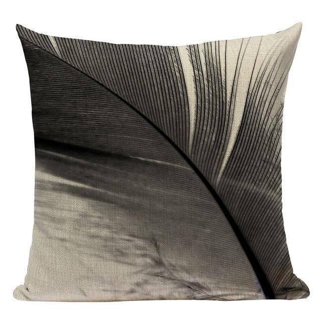 Coussin Deco Feuille Tropicale | Housse Déco