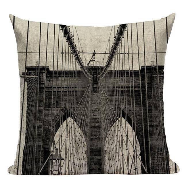 Coussin Deco Industrielle | Housse Déco