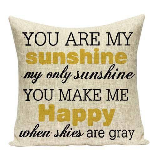 Coussin Déco Moutarde | Housse Déco