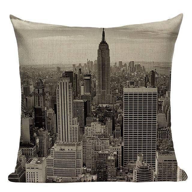 Coussin Déco New York | Housse Déco