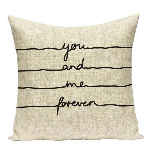 Coussin Deco Phrase | Housse Déco