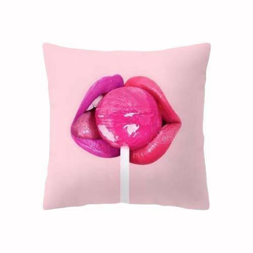 Coussin Déco Rose | Housse Déco