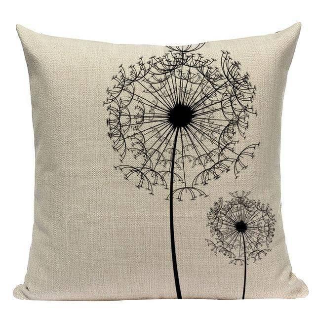 Coussin Déco Végétal | Housse Déco