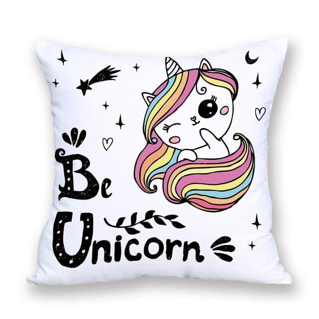 Coussin Emoji Fille | Housse Déco