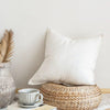 Coussin en lin Blanc | Housse Déco