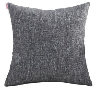 Coussin en Lin Lavé Gris Charbon | Housse Déco