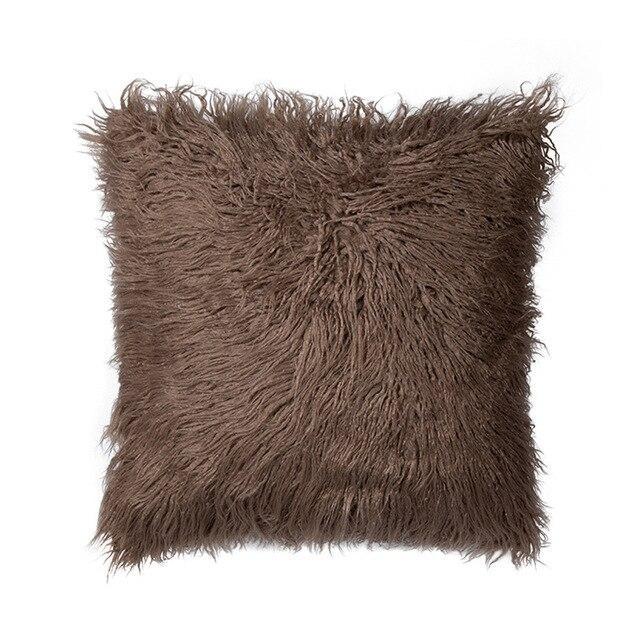 Coussin Fausse Fourrure | Housse Déco