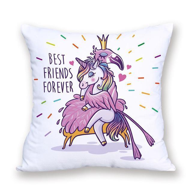 Coussin Fille Princesse | Housse Déco