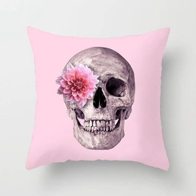 Coussin Fleur Mortuaire | Housse Déco