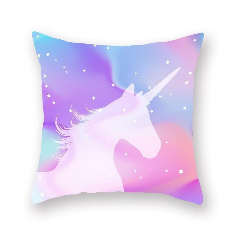 Coussin Licorne Galaxie
