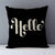 Coussin Hello | Housse Déco