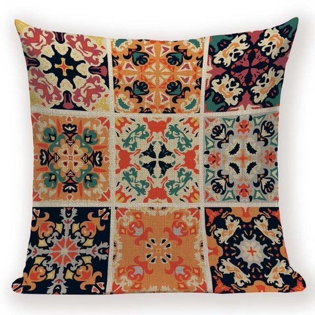 Coussin Hippie Bohème | Housse Déco