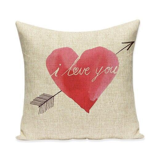 Coussin I Love You | Housse Déco