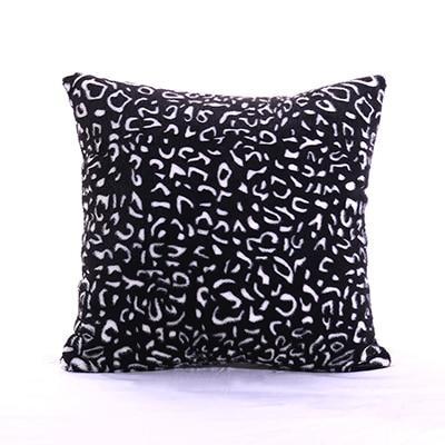 Coussin Léopard Fourrure | Housse Déco