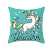 Coussin Licorne Bleu | Housse Déco