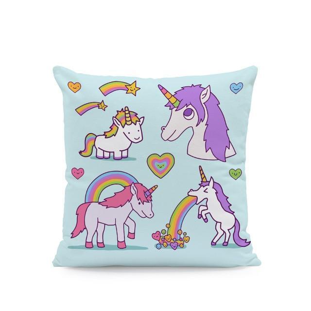 Coussin Licorne | Housse Déco