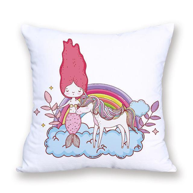Coussin Lit Fille | Housse Déco