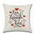 Coussin Live Laugh Love | Housse Déco