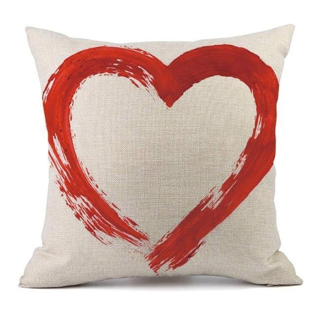 Coussin Love Coeur | Housse Déco