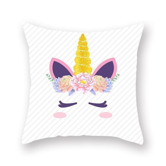 Coussin Magique Licorne | Housse Déco