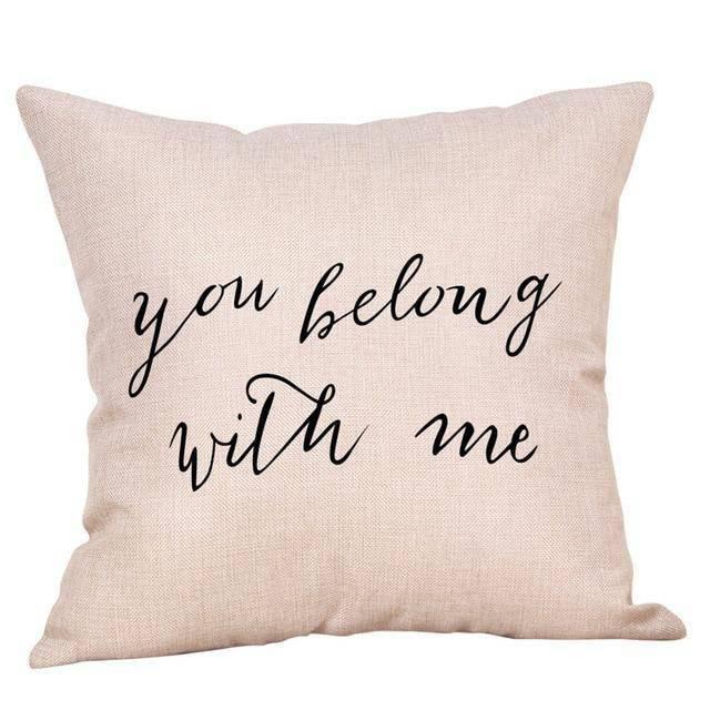 Coussin Mot d'Amour | Housse Déco