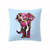 Coussin Motif Éléphant | Housse Déco