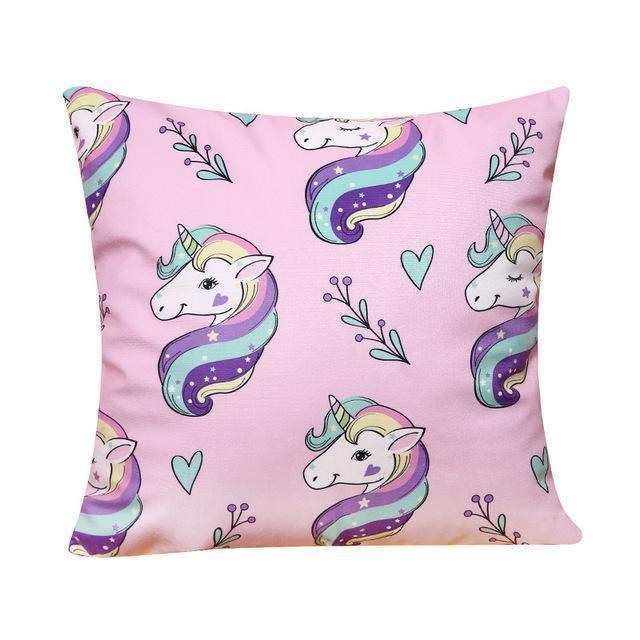 Coussin Motif Licorne | Housse Déco