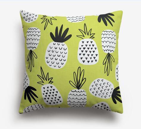 Coussin Peluche Ananas | Housse Déco
