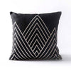 Coussin pour Canapé Noir et Blanc | Housse Déco