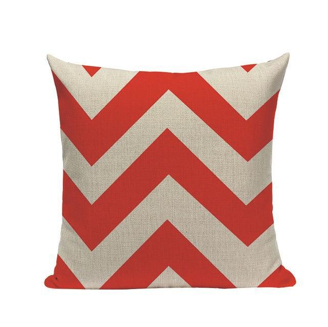Coussin pour Canapé Rouge | Housse Déco