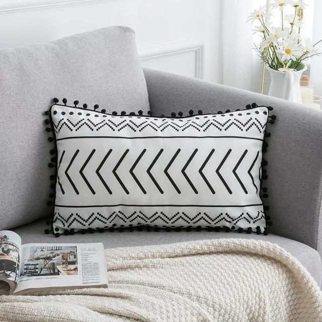 Coussin Rectangulaire Éthnique | Housse Déco