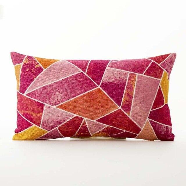 Coussin Rectangulaire Fushia | Housse Déco