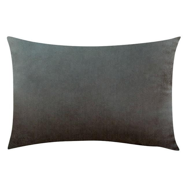 Coussin Rectangulaire Gris Anthracite | Housse Déco