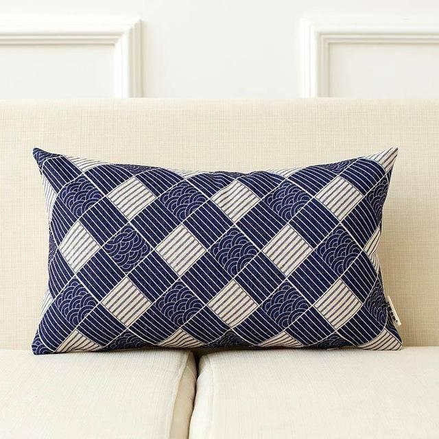 Coussin Rectangulaire Japonais | Housse Déco