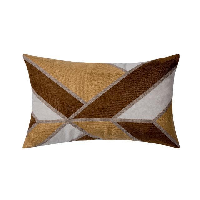 Coussin Rectangulaire Marron | Housse Déco