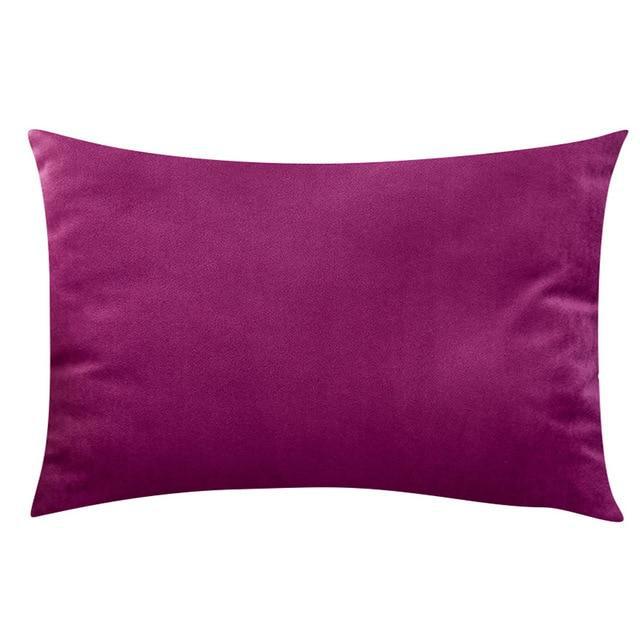 Coussin Rectangulaire Mauve | Housse Déco