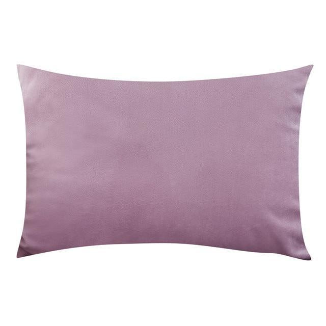 Coussin Rectangulaire Rose Pale | Housse Déco
