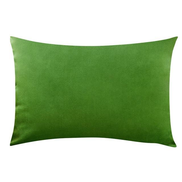 Coussin Rectangulaire Vert | Housse Déco