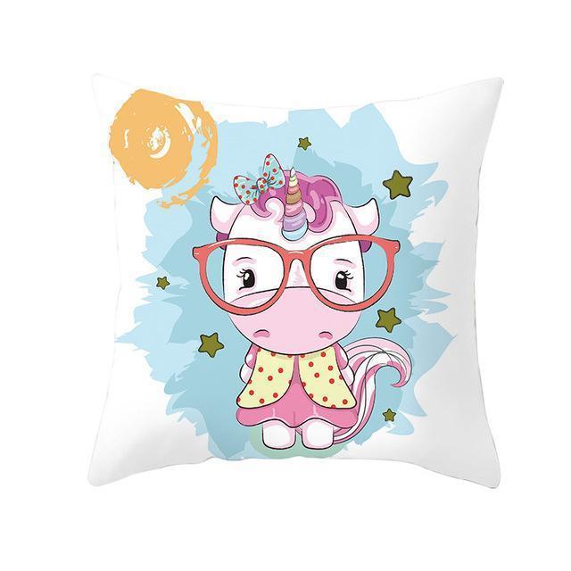 Coussin Rigolo Fille | Housse Déco