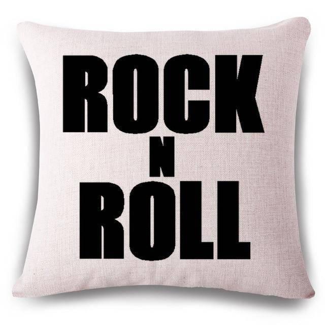 Coussin Rock n Roll | Housse Déco