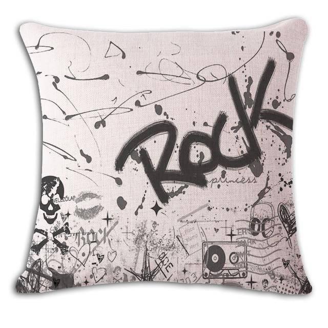 Coussin Rock | Housse Déco