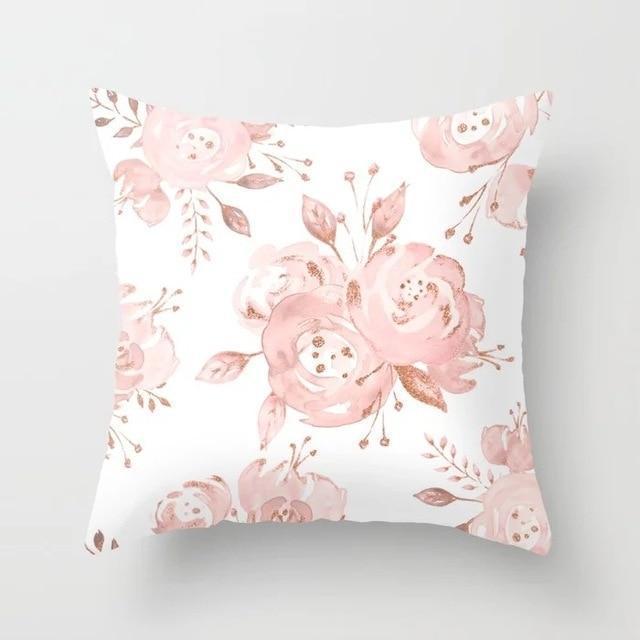 Coussin Romantique Fleurs | Housse Déco