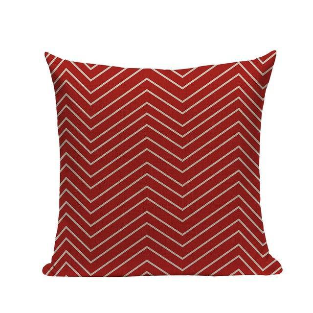 Coussin Rouge Foncé | Housse Déco