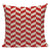 Coussin Scandinave Rouge Blanc