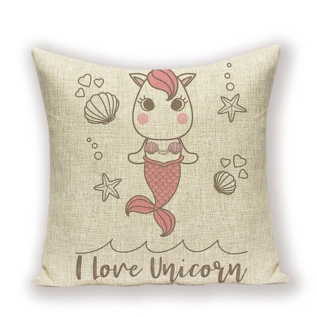 Coussin Sirène | Housse Déco