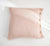 Coussin Tricot Rose