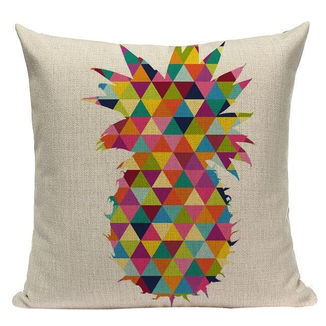 Housse Coussin Ananas | Housse Déco