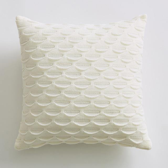 Housse Coussin Coton Blanc | Housse Déco